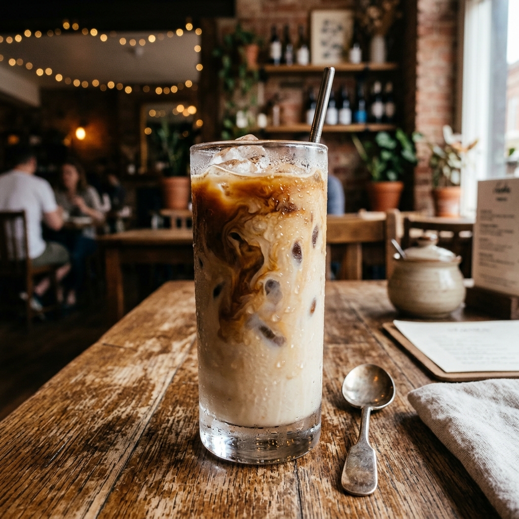 Iced Caramel Latte